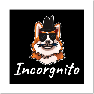 Incorgnito Dog-Corgi Posters and Art